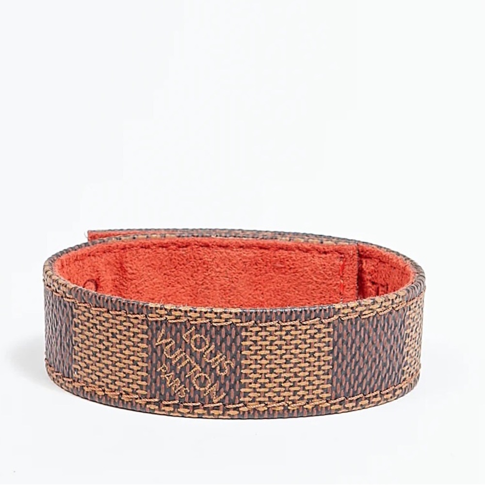 Authentic Louis Vuitton Damier Ebene Landmark bracelet